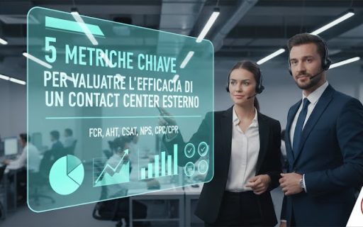 5 Metriche Chiave per Valutare l’Efficacia di un Contact Center Esterno (KPI Essenziali per l’Outsourcing)